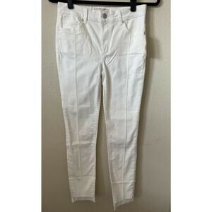 Free People Ivory Del Wray 5 Pocket Cutoff Jeans Pants Size 27R Inseam 27